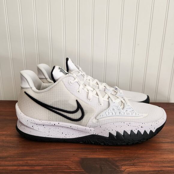 Nike Size 16M/17.5W Kyrie 4 TB Low‎ White New - Picture 4 of 12